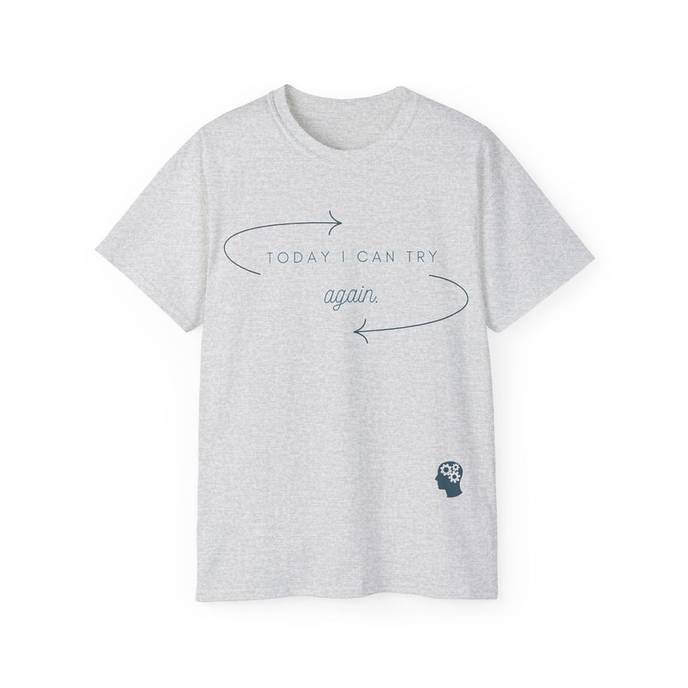 Thumbnail: "Today I Can Try Again" - Unisex Tee
