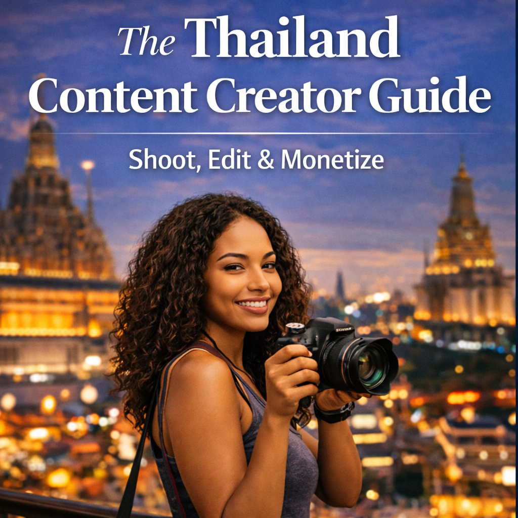 The Thailand Content Creator Guide (Pre-Order)
