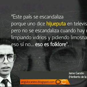 UNA OPINIÓN MÁS SOBRE JAIME GARZÓN