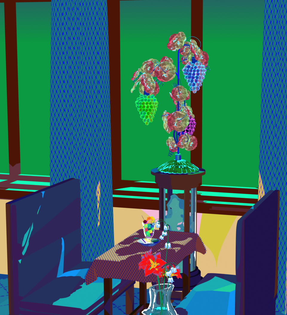 Soirée Cafe Rendering
