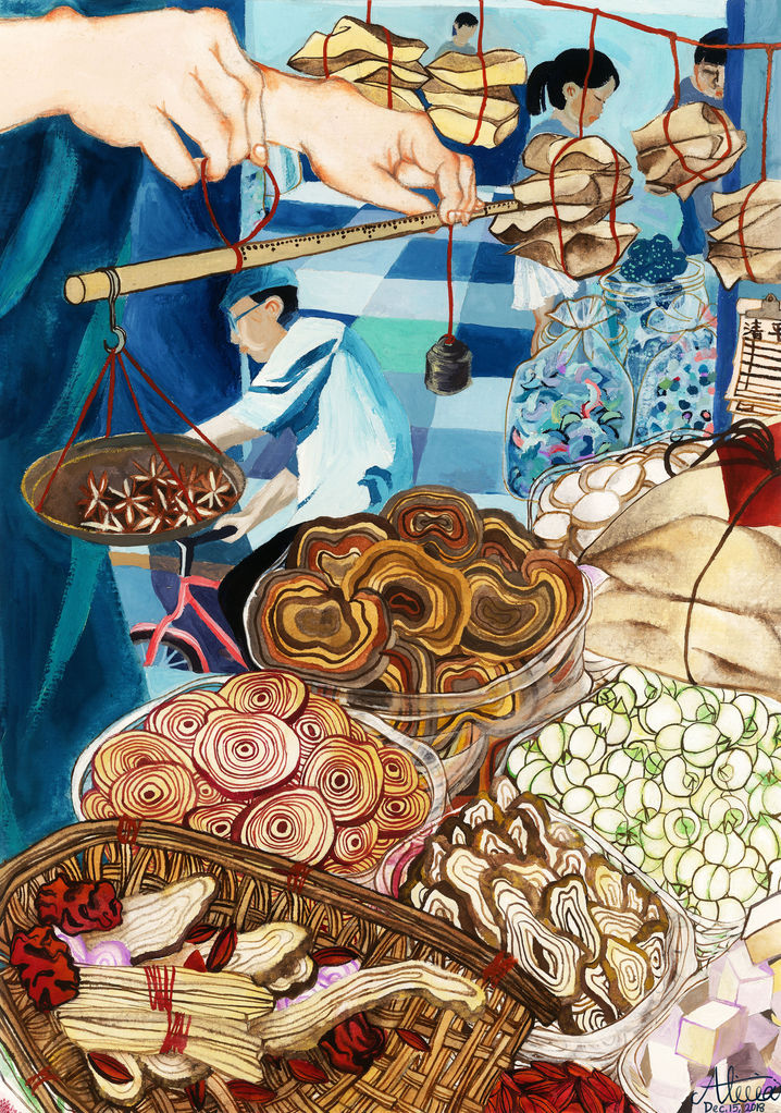 Chinese Herb Market