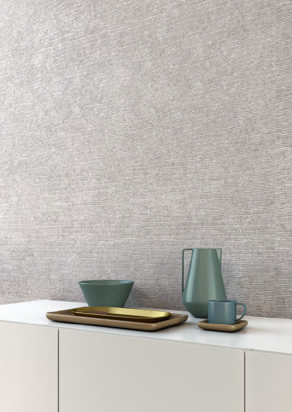 Thumbnail: Grain Stone Rullata Grey 24''x48''