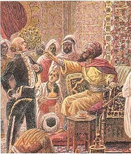 Le coup d’éventail d’Hussein Dey au Consul français Pierre Deval en 1827.jpg