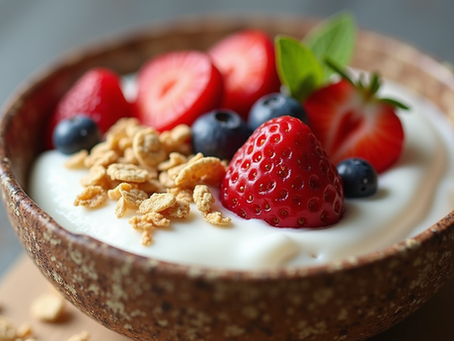 Deliciosas recetas con yogurt vegano: yogurt de coco y granola