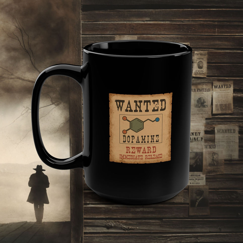 Thumbnail: Dopamine Wanted Poster Mug