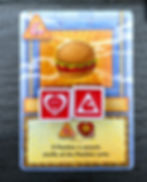Krabby Patty card