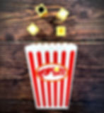 Popcorn Dice Container