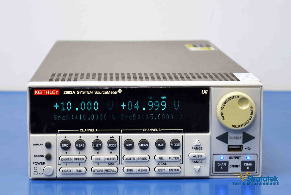Thumbnail: Keithley 2602A SYSTEM SourceMeter 2 Channel SMU Measuring