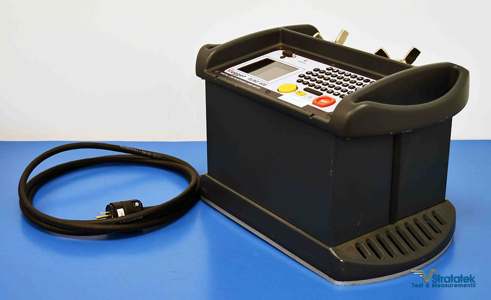 Thumbnail: Megger DLRO600 600A Digital Low Resistance Ohmmeter Right Angle View