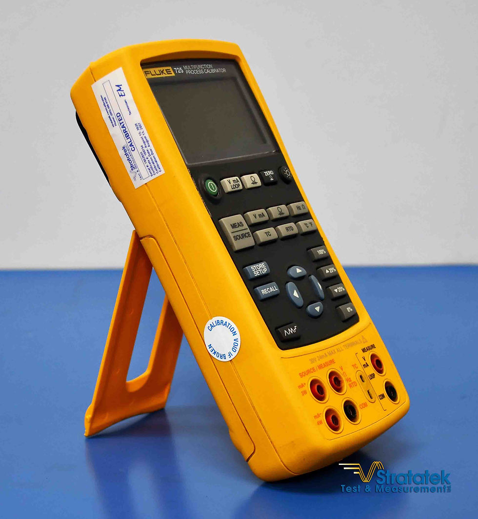 Thumbnail: Fluke 725 Multifunction Process Calibrator Right Angle View
