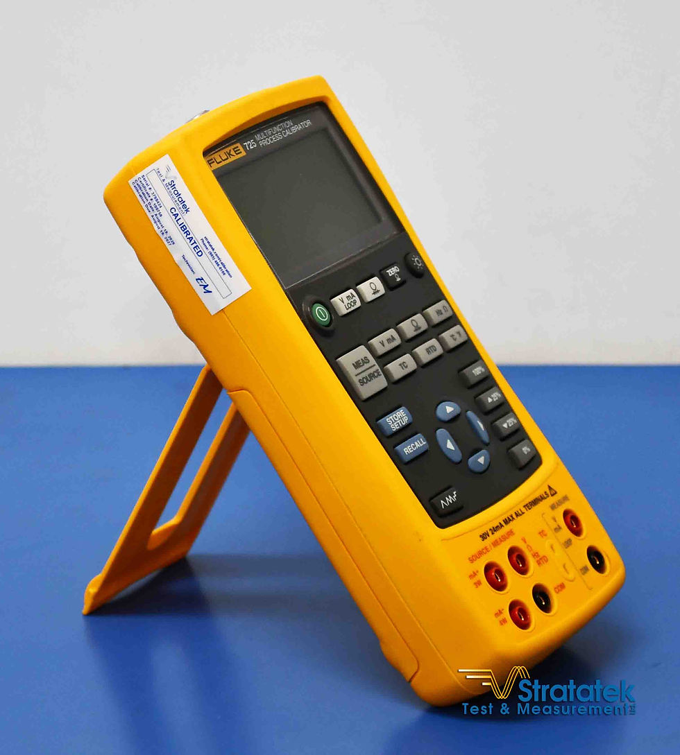 Thumbnail: Fluke 725 Multifunction Process Calibrator Right Angle View