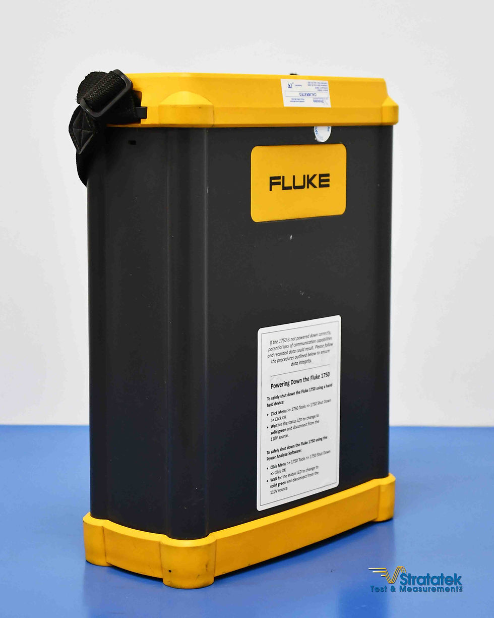 Thumbnail: Fluke 1750 Power Recorder 3-Ph Power Logger 400A Calibrated