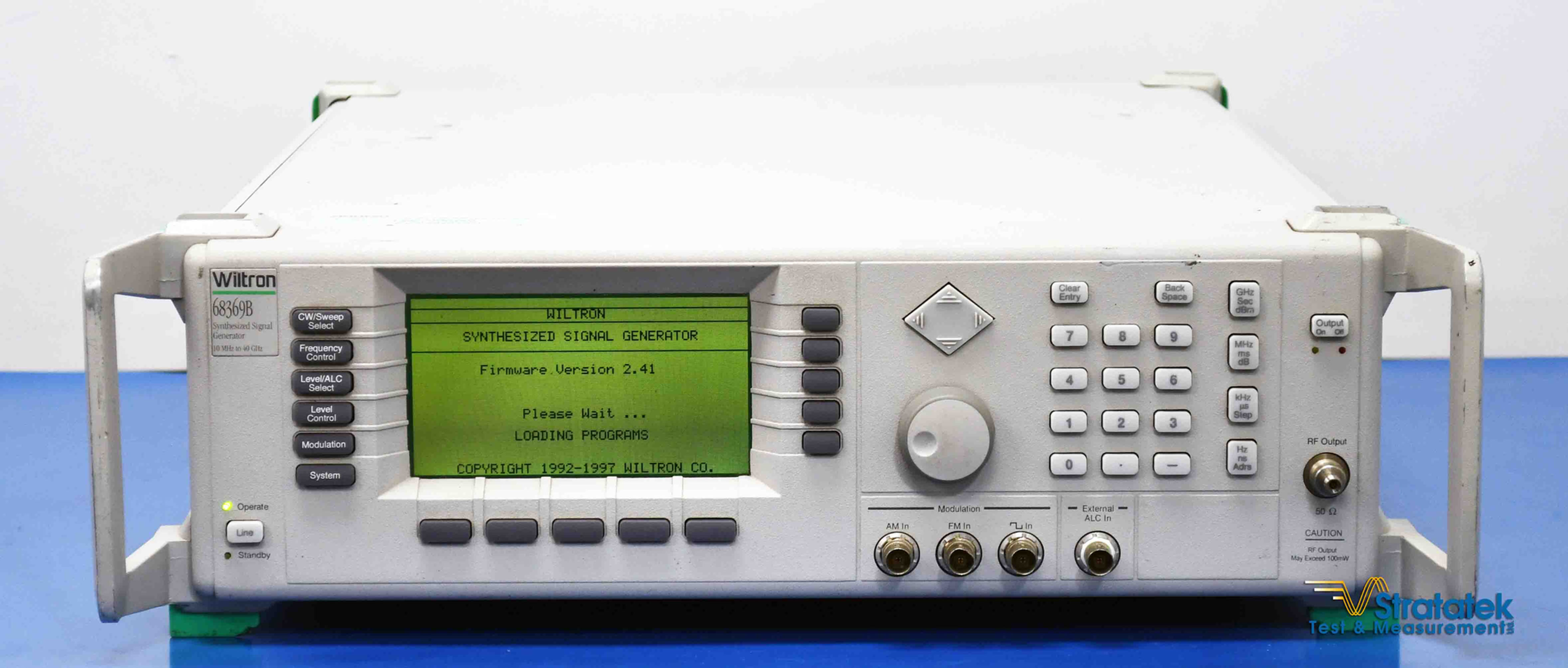 Wiltron 68369B Synthesized Signal Generator