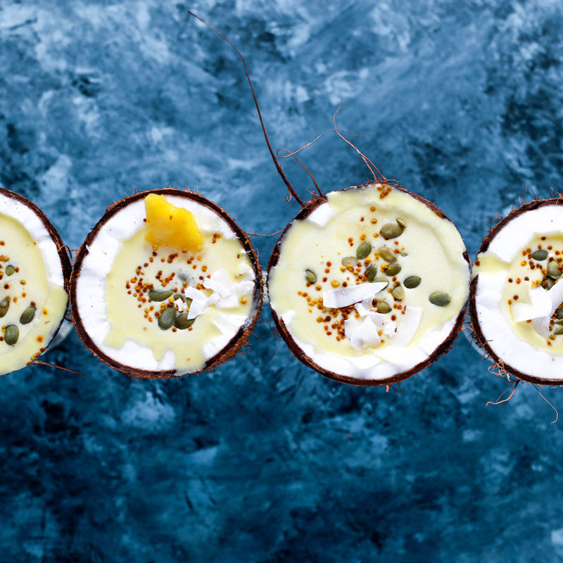 Coconut Smoothie Bowls