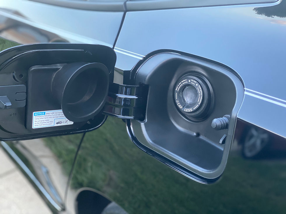 Honda Civic Exterior Gas Door Detail in Ashburn VA
