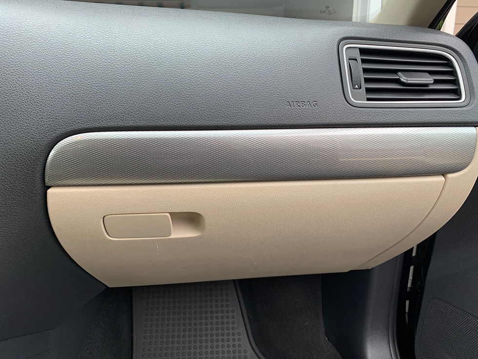 Volkswagen Glove Box Interior Detail in Ashburn VA