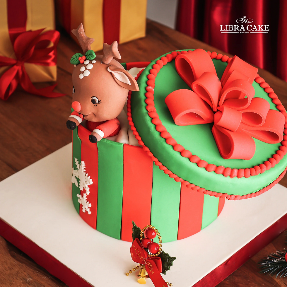 Thumbnail: GIFT BOX REINDEER