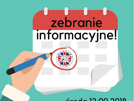 Zebranie informacyjne - klasy 1