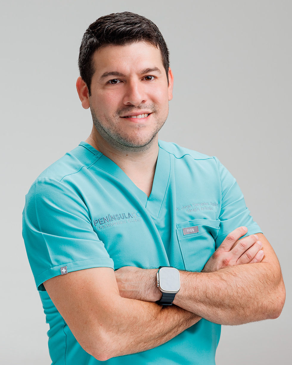 Jorge Cervantes; especialista en Ortopedia, Cirugía Articular y Medicina Deportiva