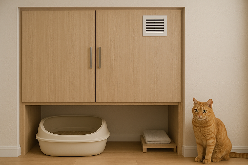掃除が楽になる猫のトイレ
