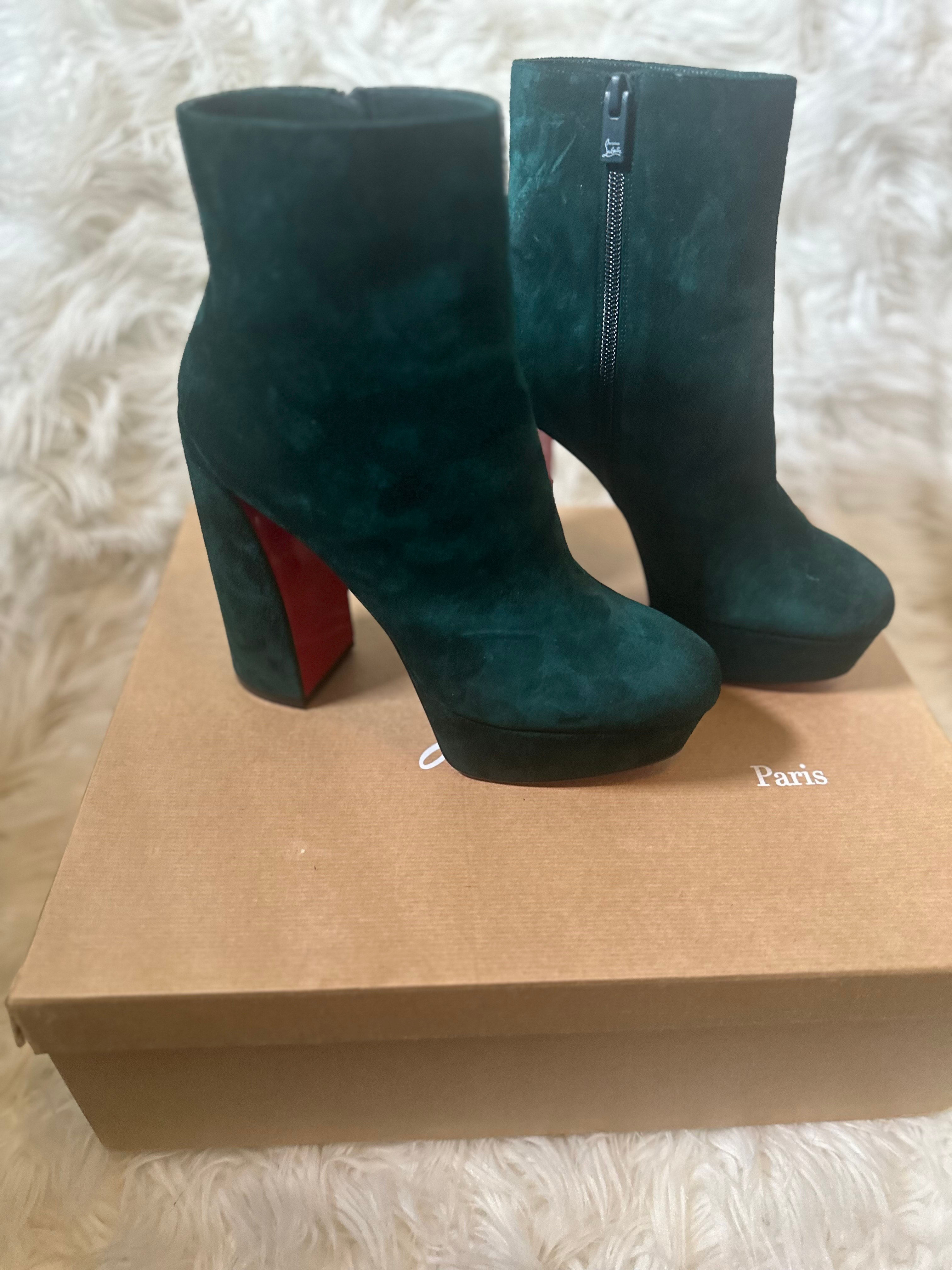 Christian Louboutin Wintergreen booty
