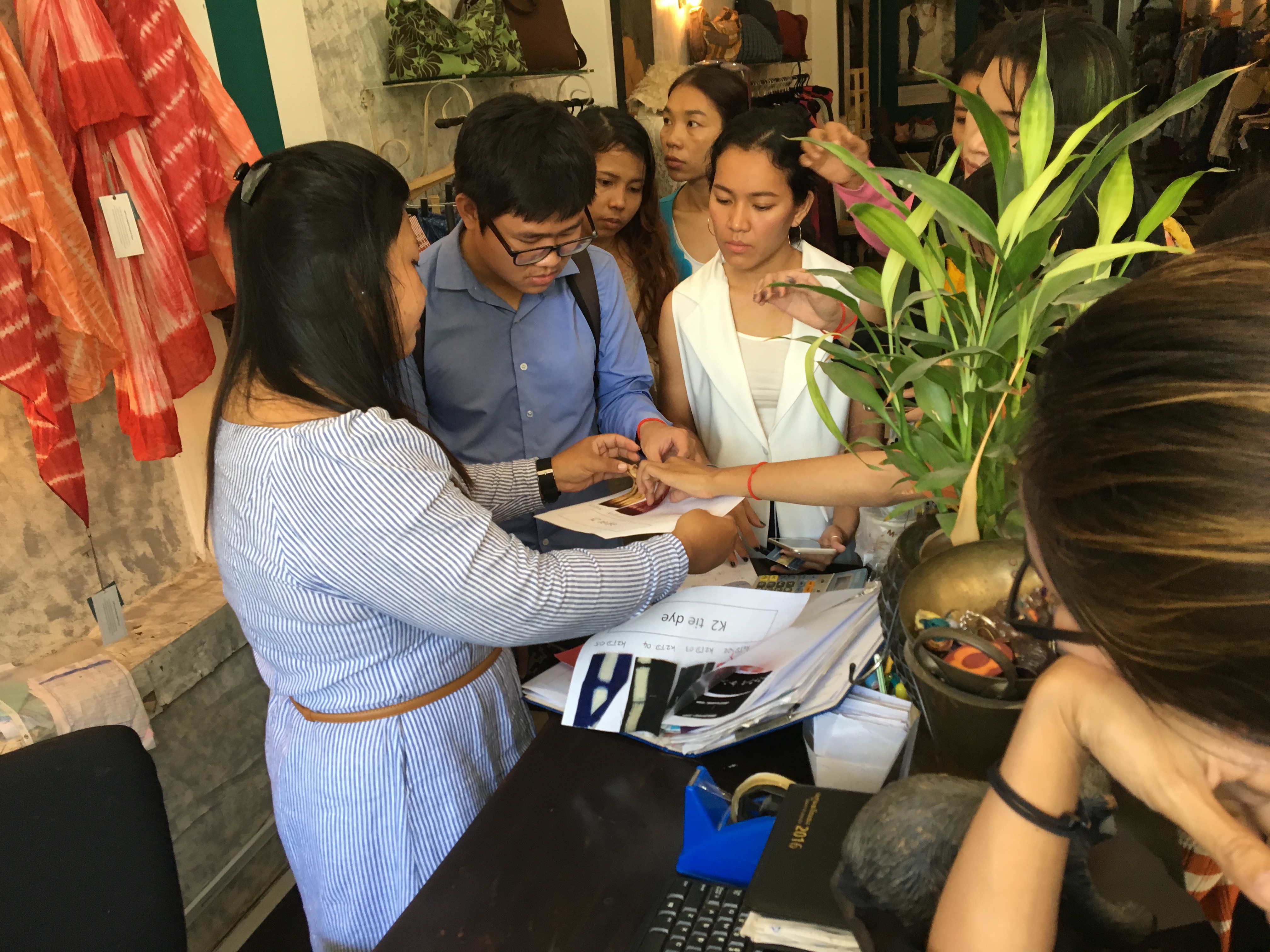 Fabric Sourcing at Lotus Silk