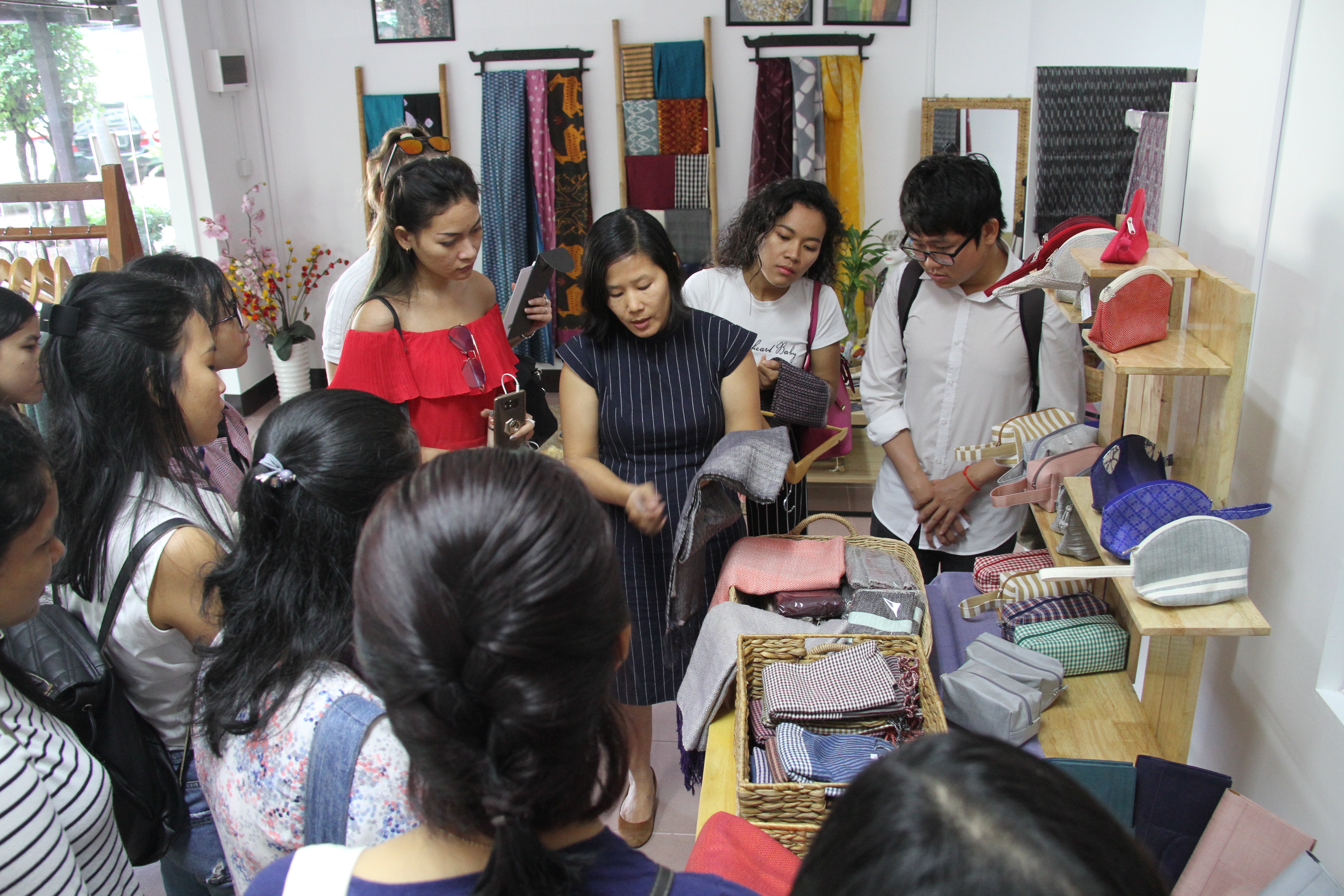 Fabric sourcing at Color Silk