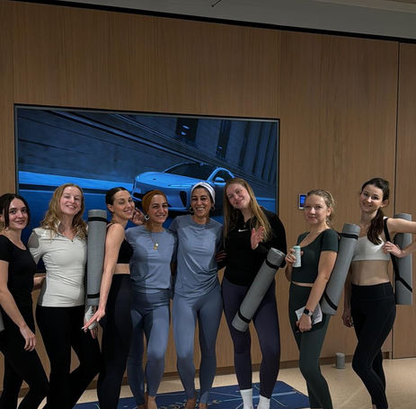  wellness events for friends and family, with yoga in Amsterdam Rotterdam and Almere, to release stress and boost morale