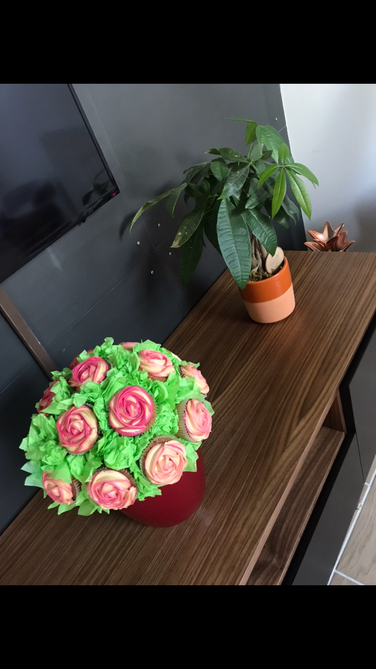 Bouquet de cupcakes