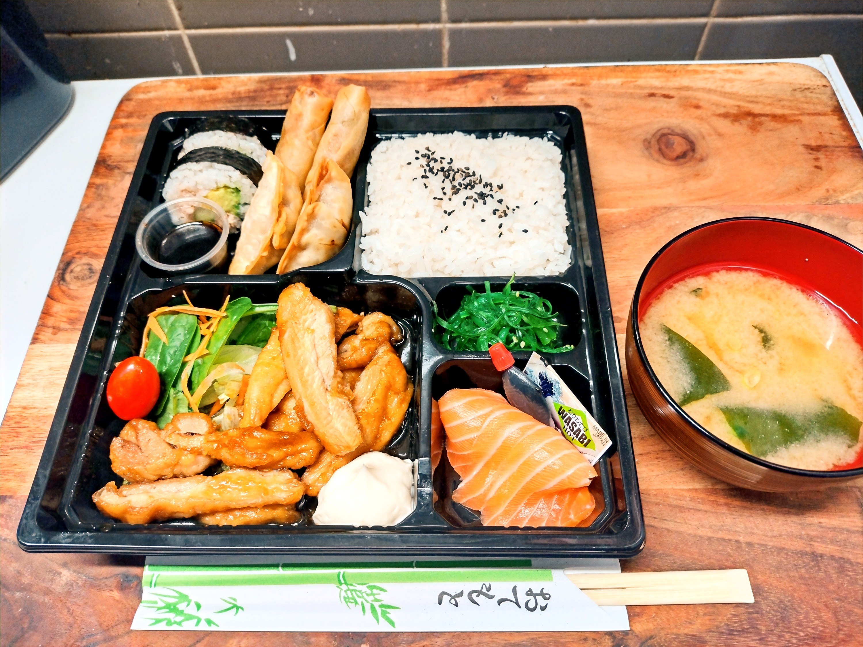 Arranged Food and Objects