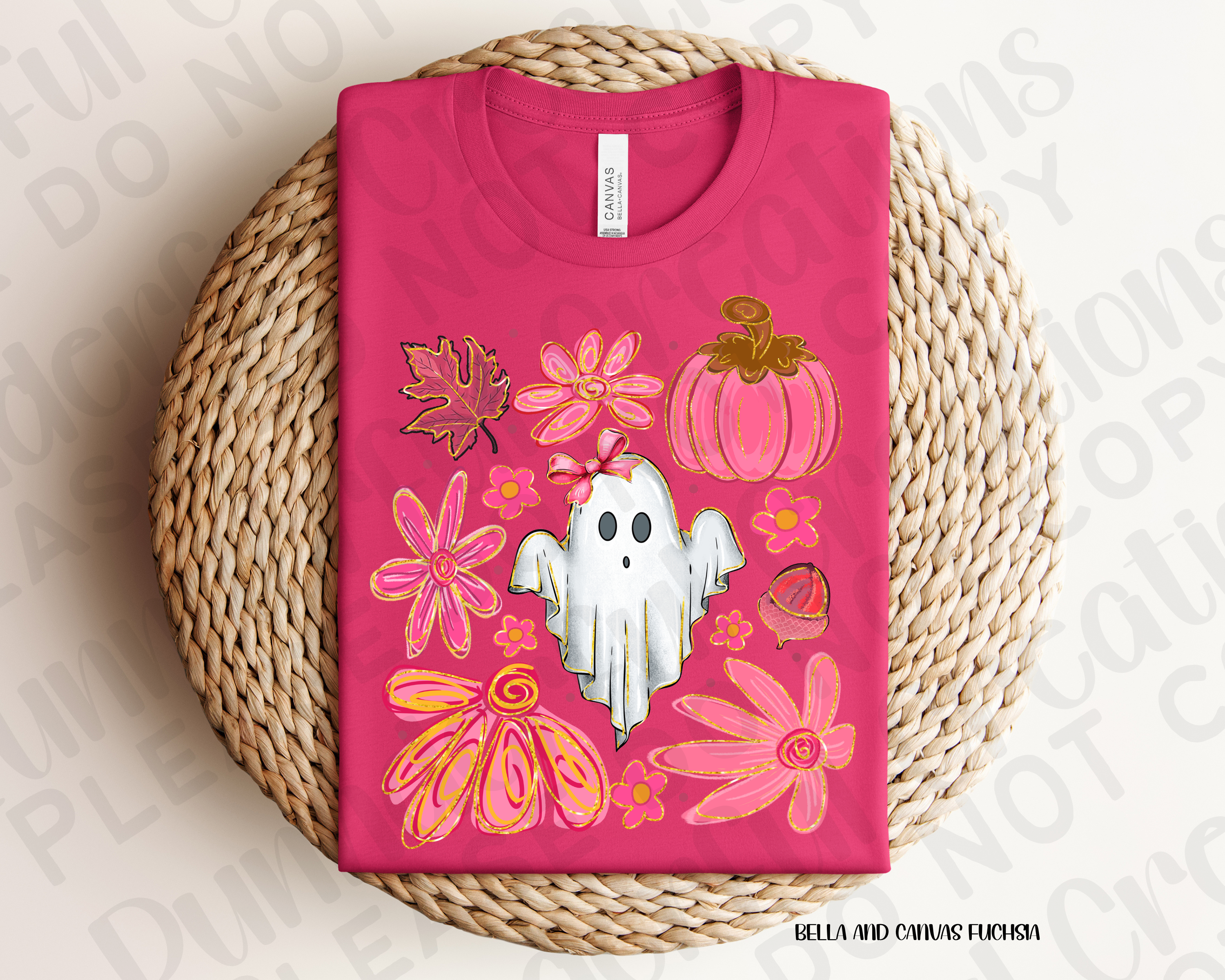 Floral Pink Halloween