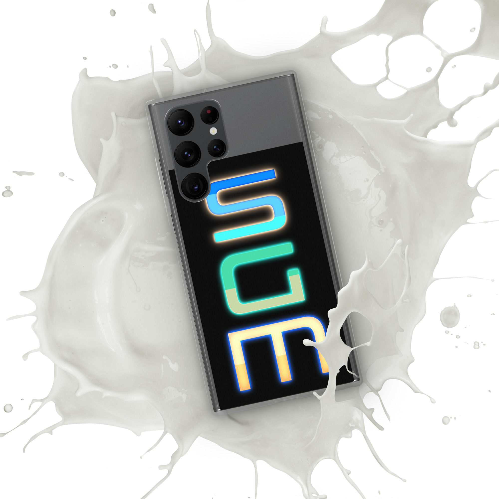 Samsung® 定制透明保护壳