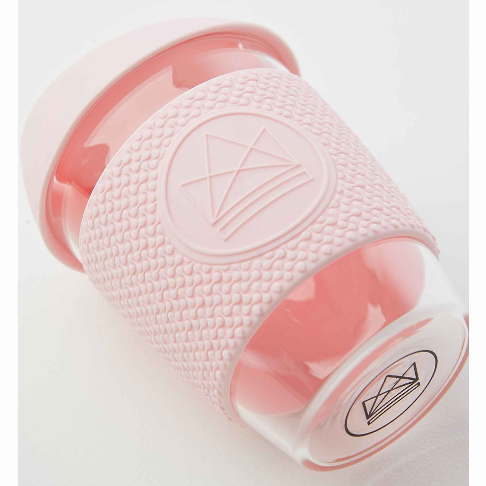 Miniaturbild: Neon Kactus reusable Glass cup rosa