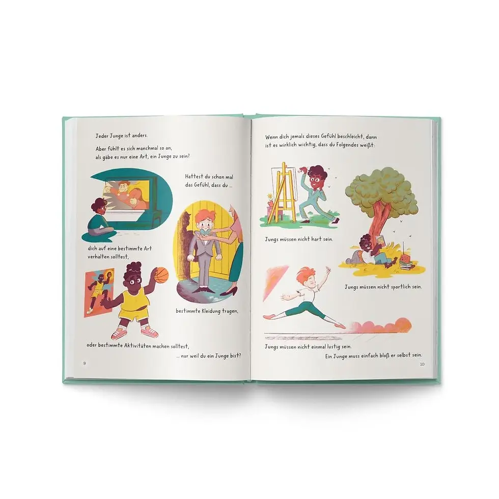 Miniaturbild: Sei ein ganzer Kerl Doppelseite