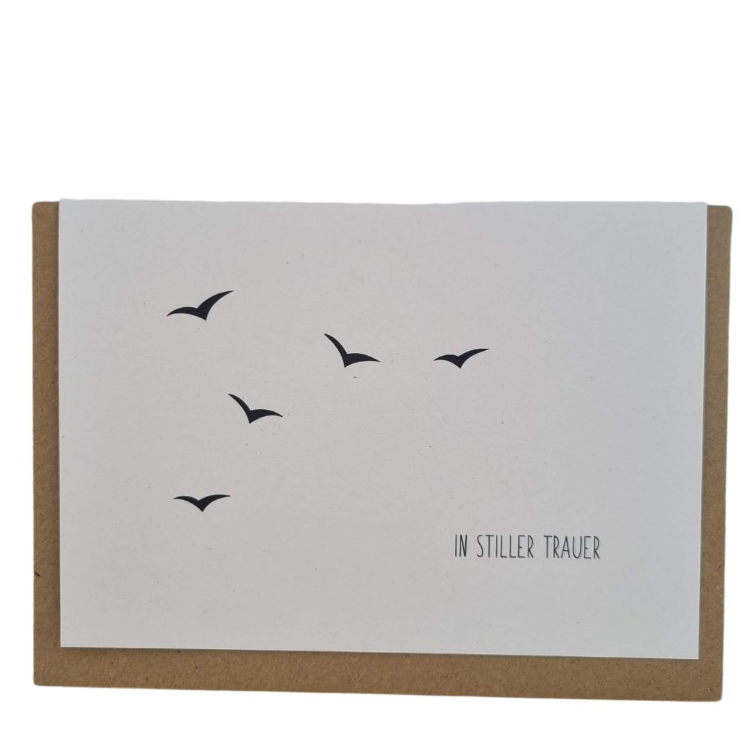 Karte in stiller Trauer