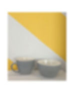 Tasse und Müslischale