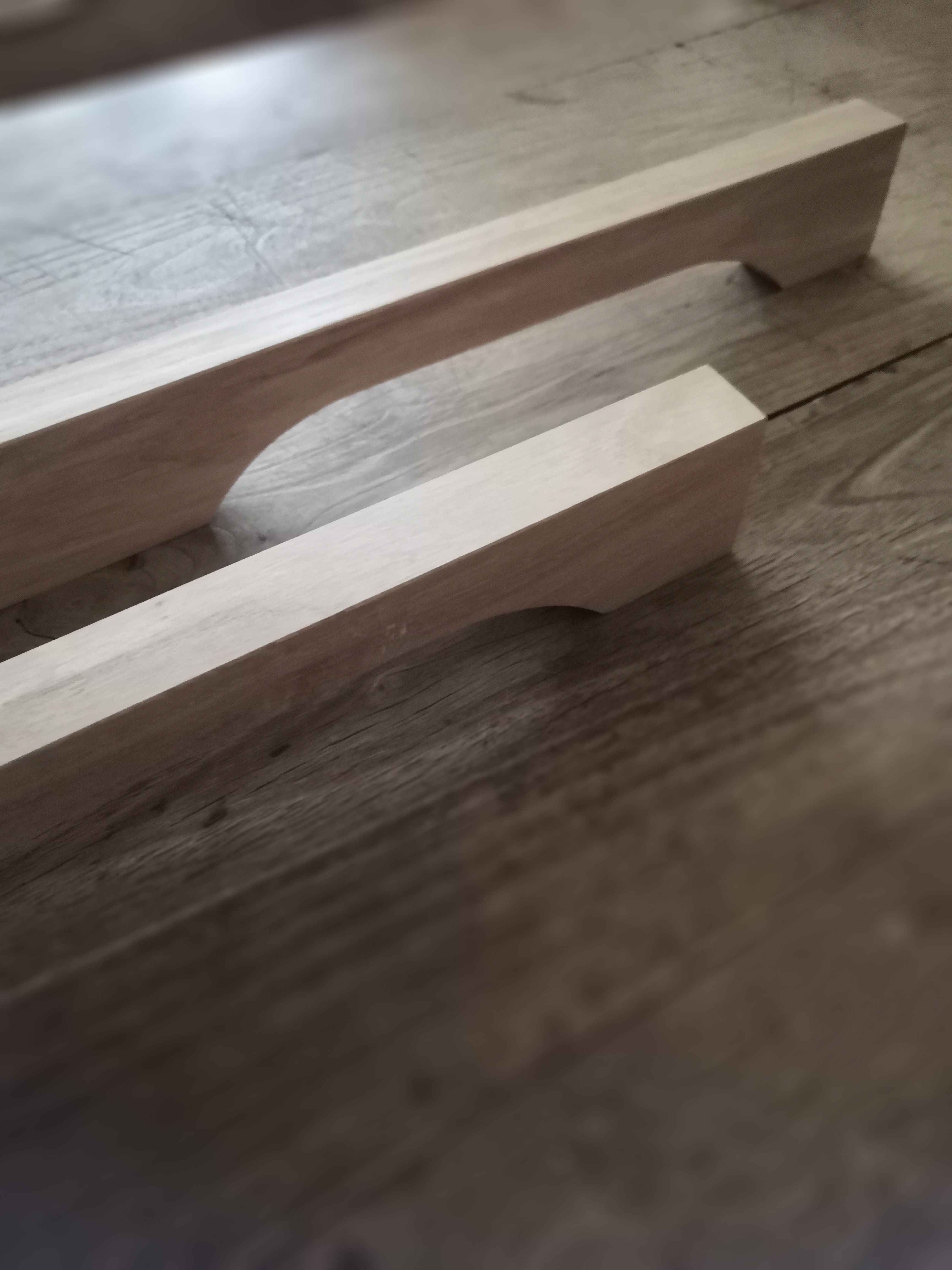 Tölgyfa fogantyú "L"