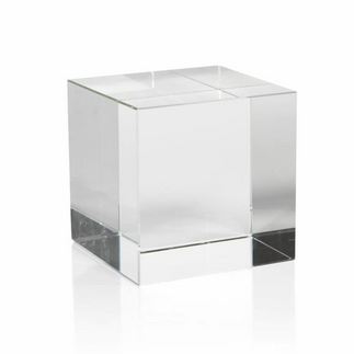 Zodax crystal cube block