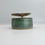 Thumbnail: Lidded pot with driftwood handle in weathered green