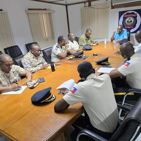 Garry Conille était au travail ce dimanche?