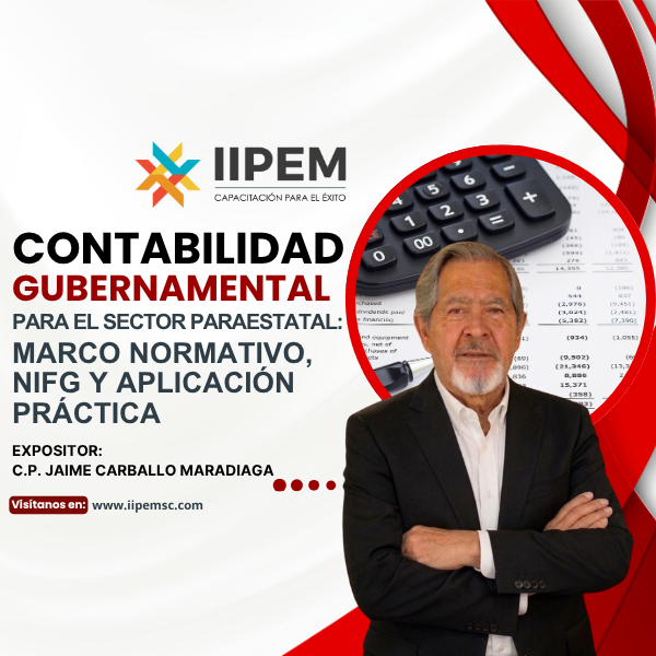 IIPEM SC, Contabilidad Gubernamental aplicada al Sector Paraestatal CP Jaime Carballo Maradiaga, puntos para la NDPC CCPMX