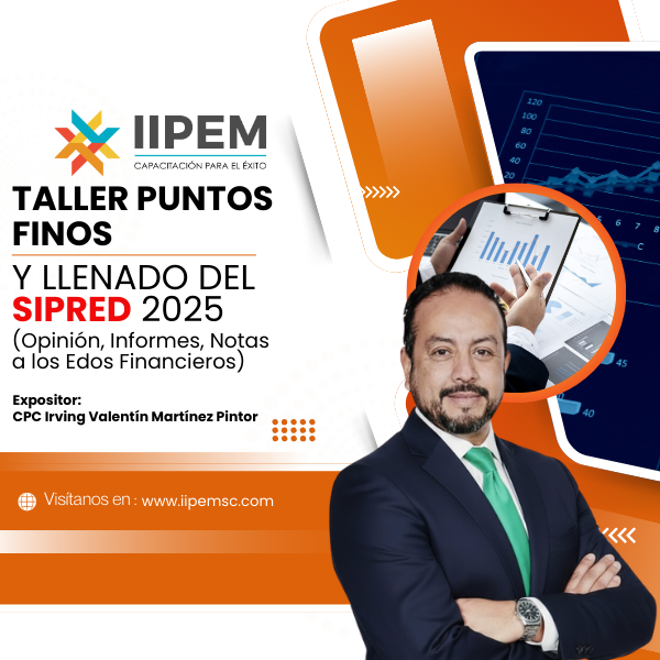 IIPEM SC curso online Puntos Finos y Llenado del SIPRED 2025