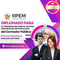 IIPEM SC, Diplomado para la Certificación Uniforme de Certificación del Contador Público, sin puntos para la NDPC CCPM