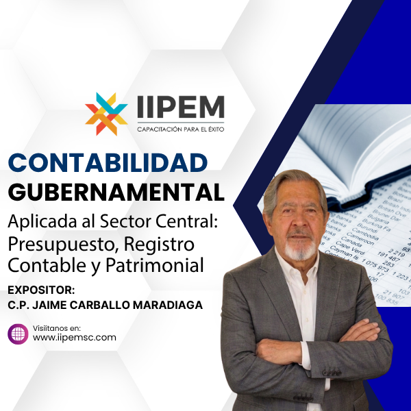 IIPEM SC, Contabilidad Gubernamental aplicada al Sector Central, CP Jaime Carballo Maradiaga. Puntos para cumplir con la NDPC