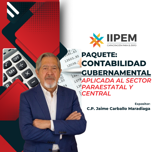IIPEM SC, Paquete: Contabilidad Aplicada al Sector Paraestatal y Central, CP Jaime Carballo Maradiaga, Puntos para la NDPC