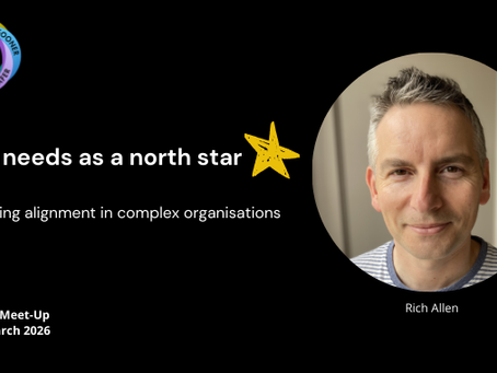 Join the conversation: User needs as a north star ⭐ - rethinking alignment in complex organisations