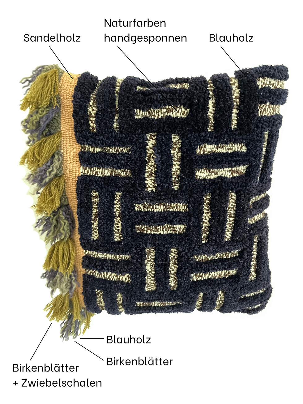 Miniaturbild: Kissen Celeste Blau