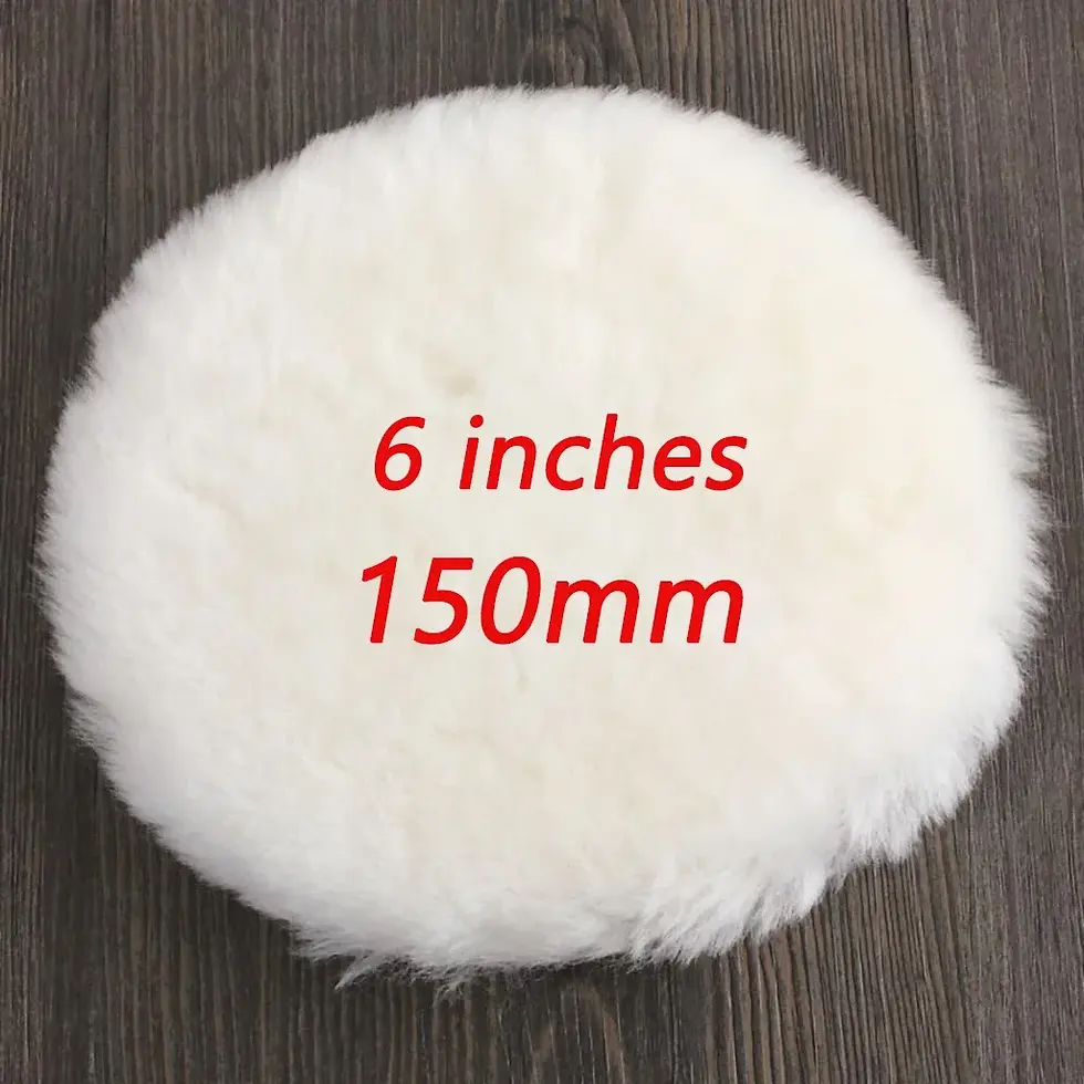 Thumbnail: Wool Buffing Pads for Car Detailing