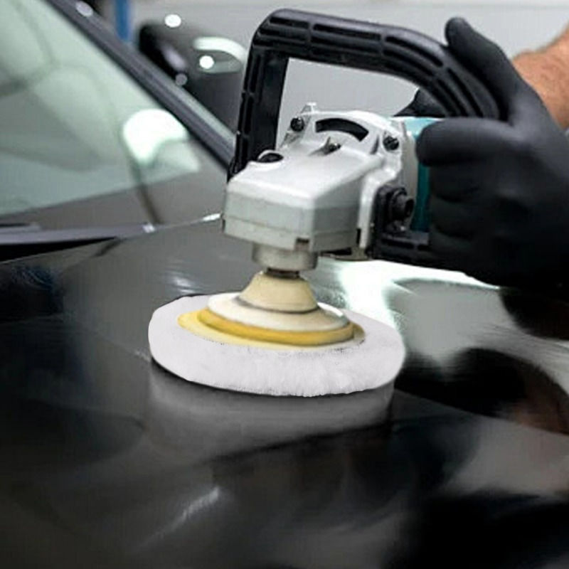 Thumbnail: Wool Buffing Pads for Car Detailing
