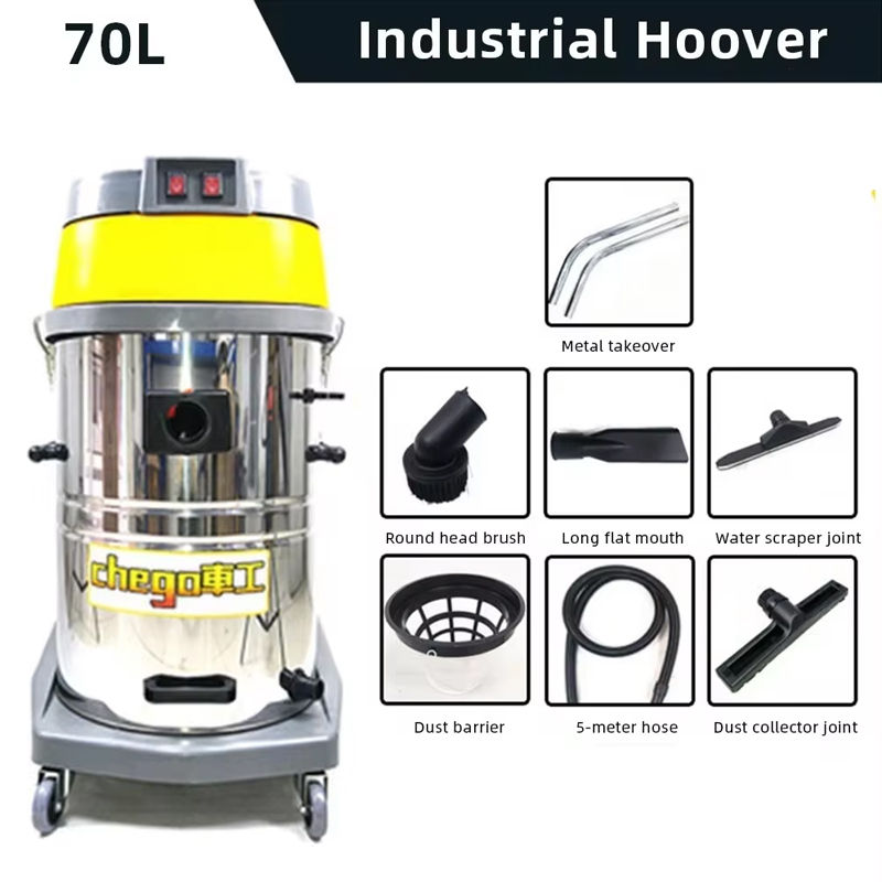 Thumbnail: 3000W Industrial High-Power Vacuum Cleaner – Large-Capacity Dust Collector (70
